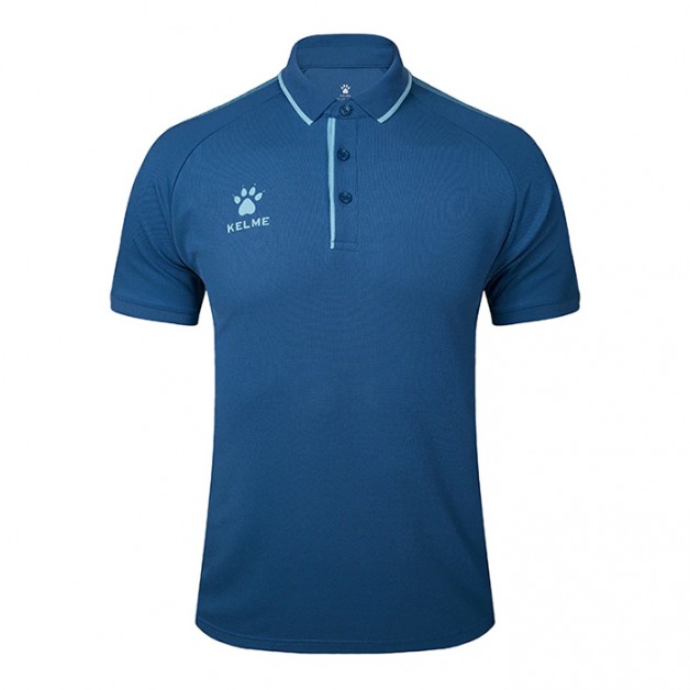 Футболка-поло Kelme Polo MEN блакитна 3891066.4012