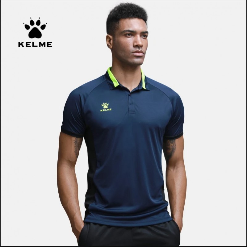 Футболка-поло Kelme Polo MEN темно-синяя 3891066.4000