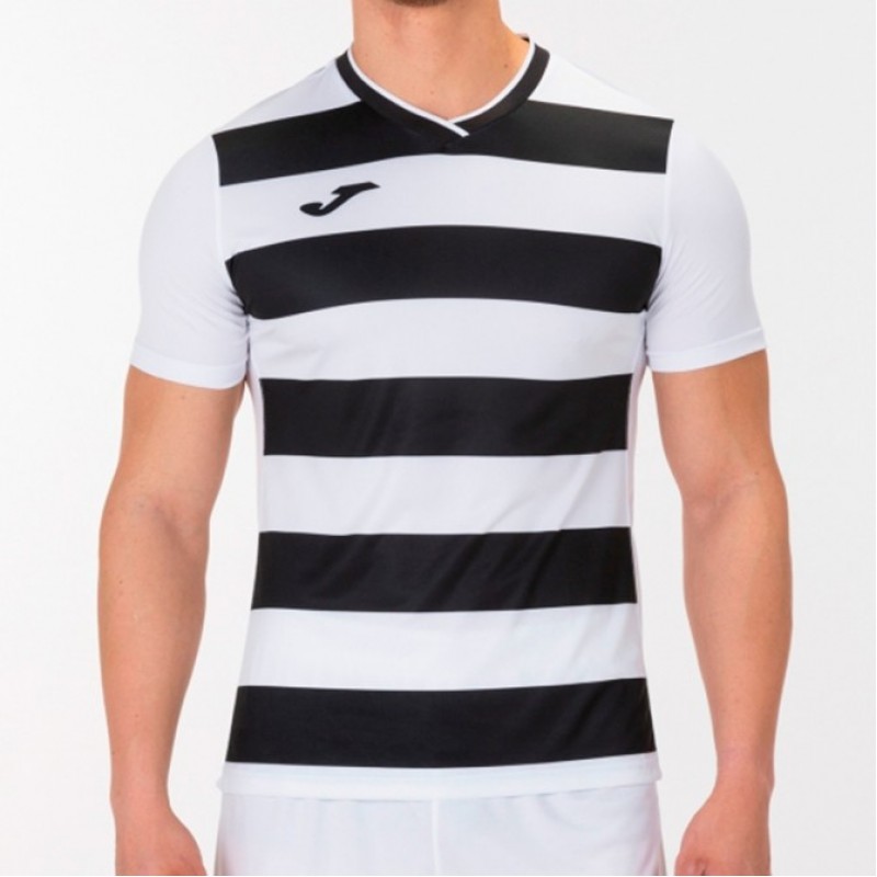 Футболка бело-черная JOMA EUROPA IV 101466.201