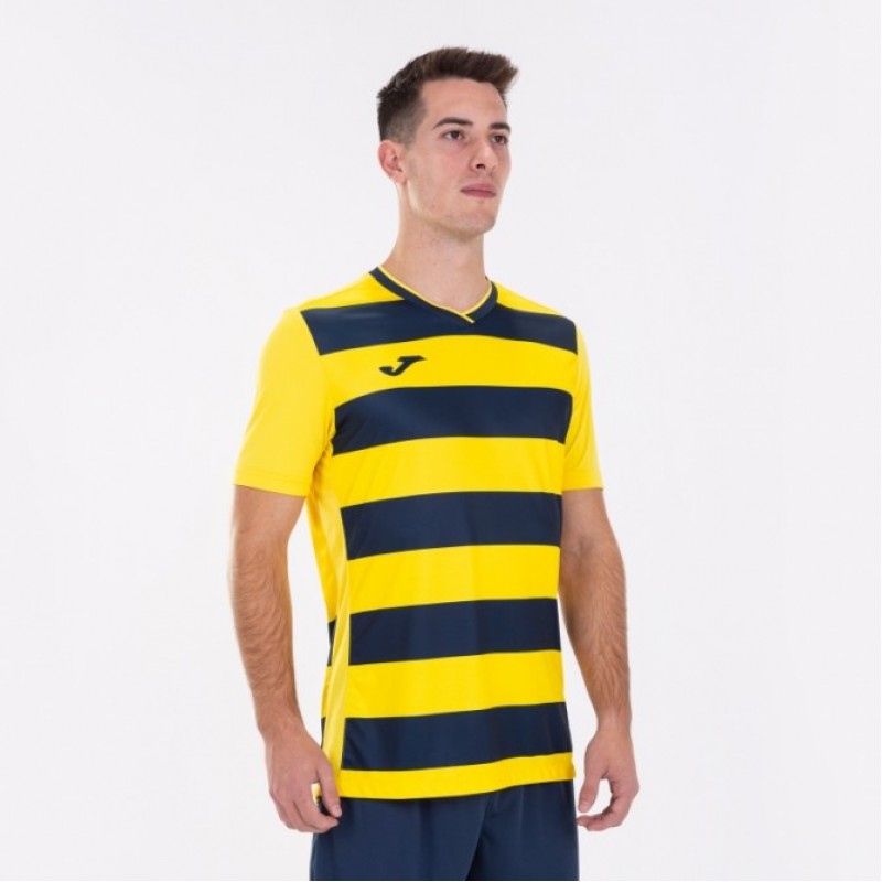 Футболка желто-т.синяя JOMA EUROPA IV 101466.903