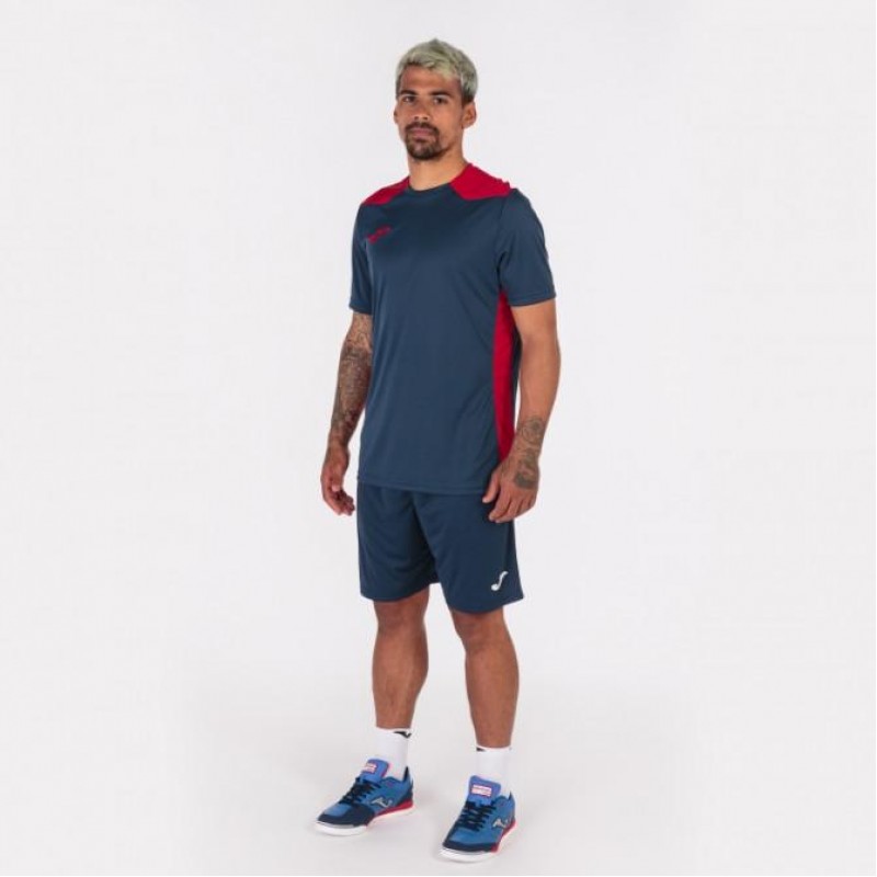 Футболка т.сине-красная JOMA CHAMPIONSHIP VI 101822.336