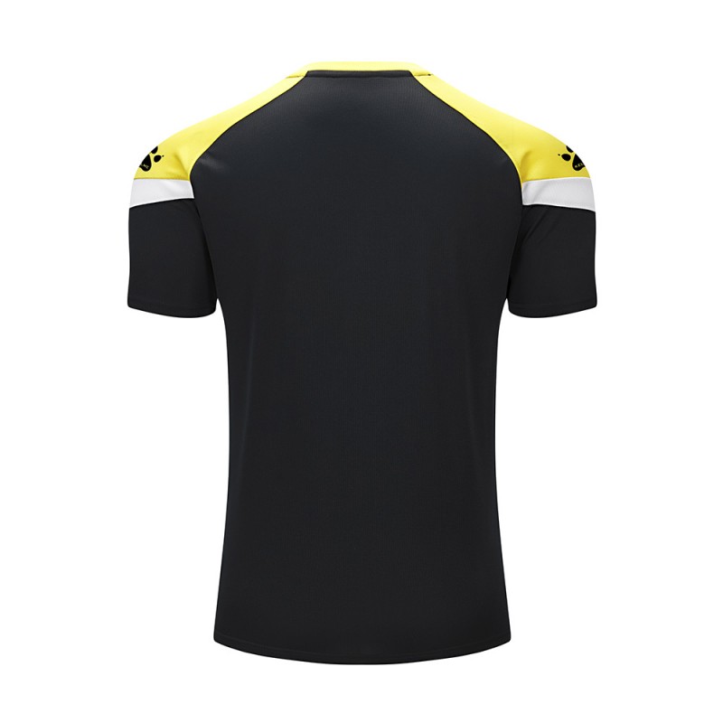 Футболка Kelme черно-желтая BRAVO 7351TX1092.9005
