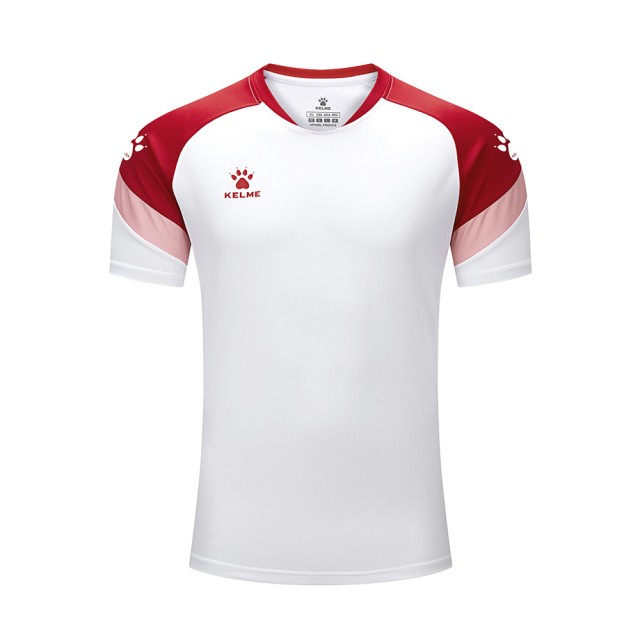 Футболка Kelme BRAVO бело-красная 7351TX1092.9107