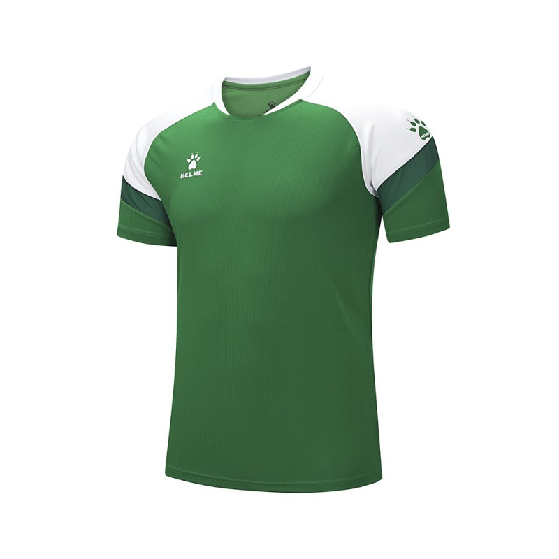 Футболка Kelme BRAVO зелено-біла 7351TX1092.9311