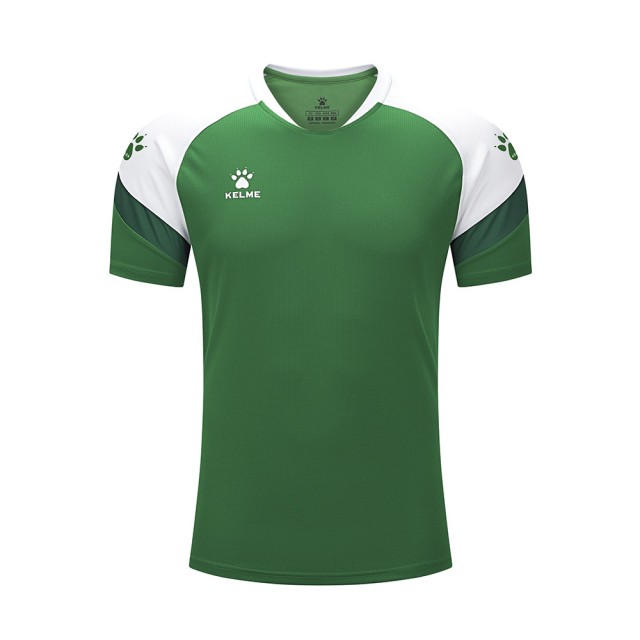 Футболка Kelme BRAVO зелено-белая 7351TX1092.9311