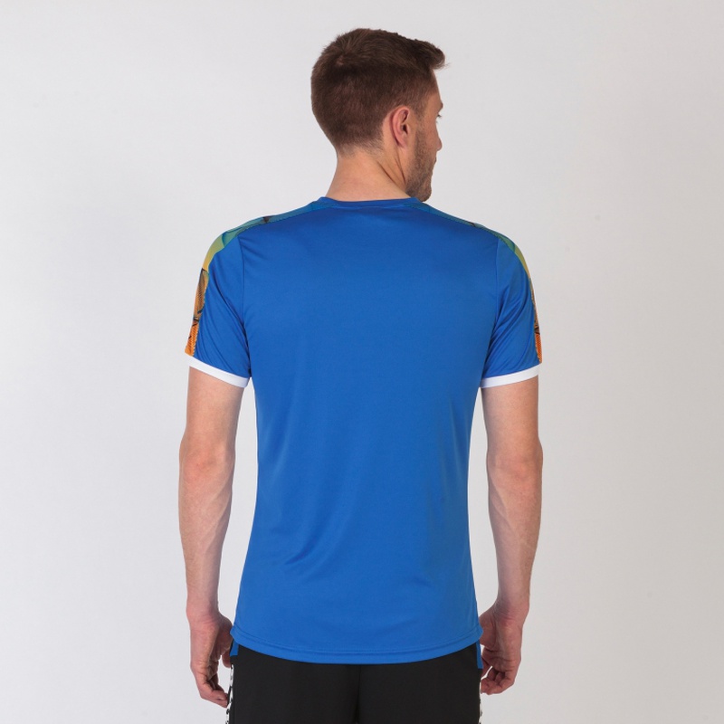 Футболка синяя JOMA CHAMPION STREET II 102123.701