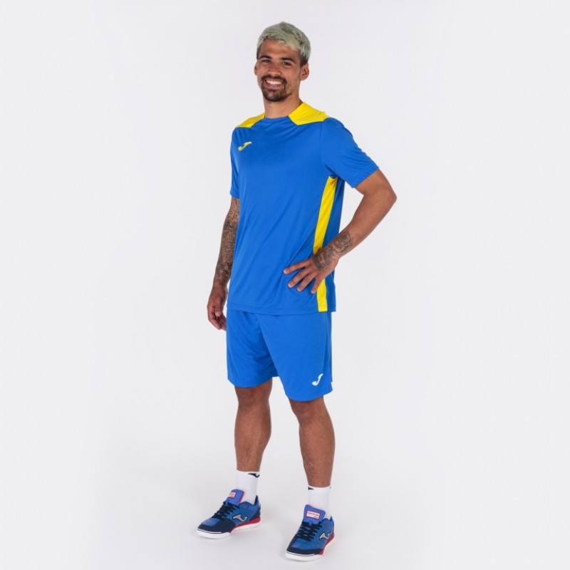 Футболка Joma CHAMPIONSHIP VI сине-желтая 101822.709