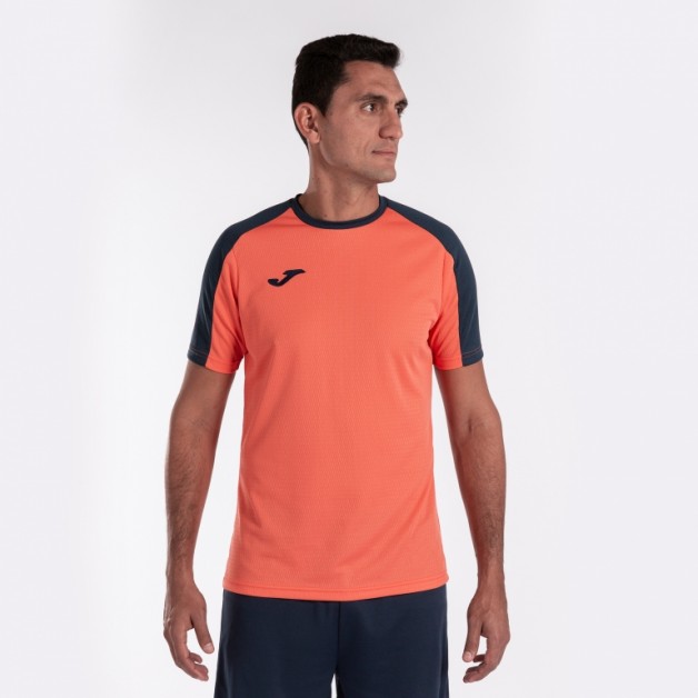 Футболка Joma ECO CHAMPIONSHIP оранжево-т.синяя 102748.093
