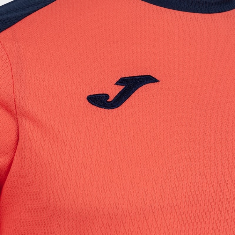 Футболка Joma ECO CHAMPIONSHIP оранжево-т.синя 102748.093