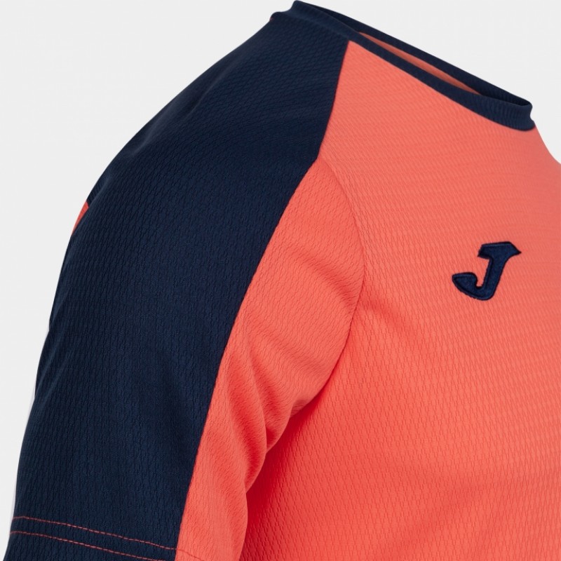 Футболка Joma ECO CHAMPIONSHIP оранжево-т.синя 102748.093