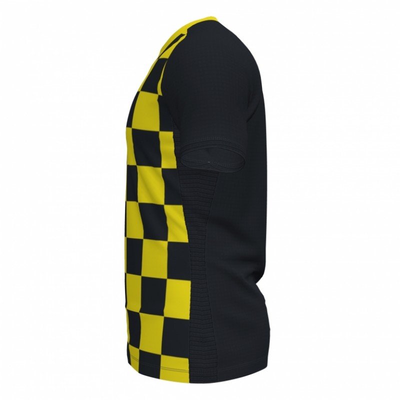 Футболка черно-желтая JOMA FLAG II 101465.109