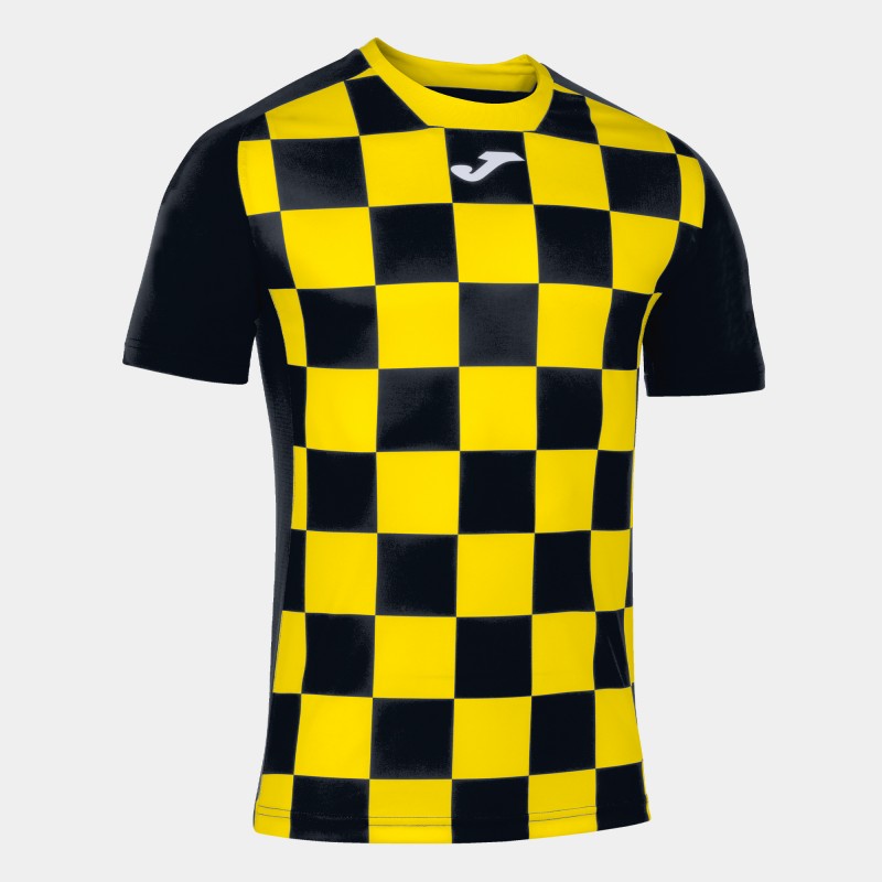 Футболка черно-желтая JOMA FLAG II 101465.109
