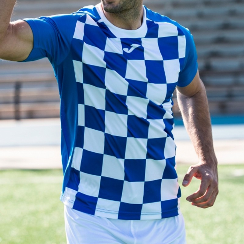 Футболка сине-белая JOMA FLAG II 101465.702