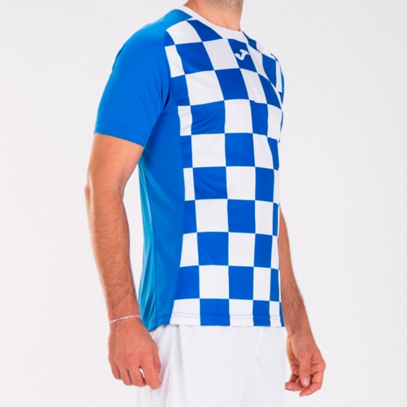 Футболка сине-белая JOMA FLAG II 101465.702