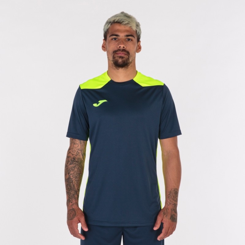 Футболка т.сине-желтая JOMA CHAMPIONSHIP VI 101822.321