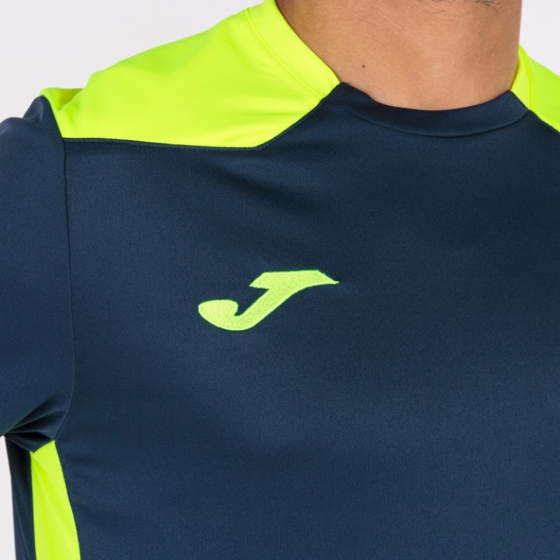 Футболка т.сине-желтая JOMA CHAMPIONSHIP VI 101822.321