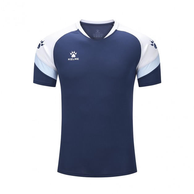 Футболка т.сине-белая Kelme BRAVO 7351TX1092.9424