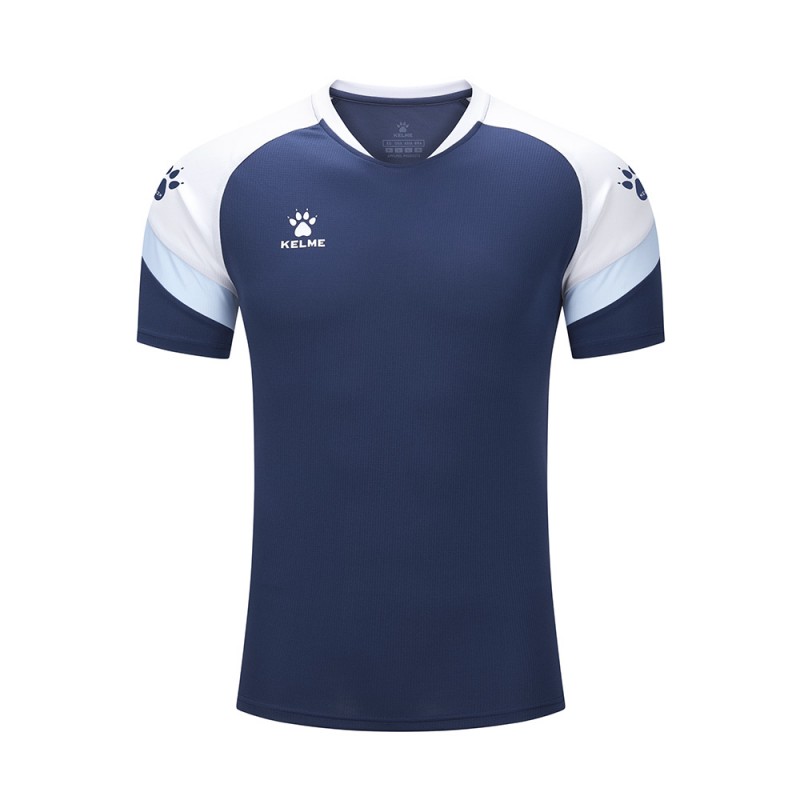 Футболка т.сине-белая Kelme BRAVO 7351TX1092.9424
