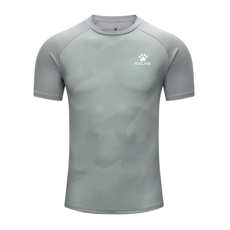 Футболка Kelme серая 7451TX1364.9200