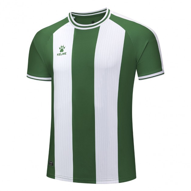 Футболка Kelme зелено-белая GRANADA 7451ZB1795.9311