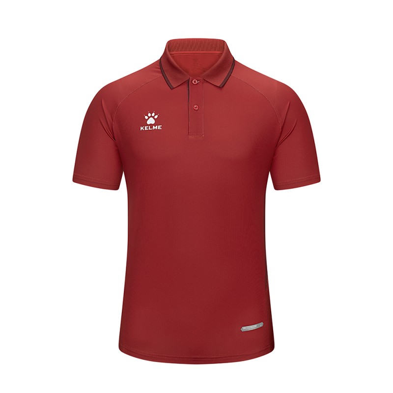 Поло с воротником KELME красное 8551PL1144.9609