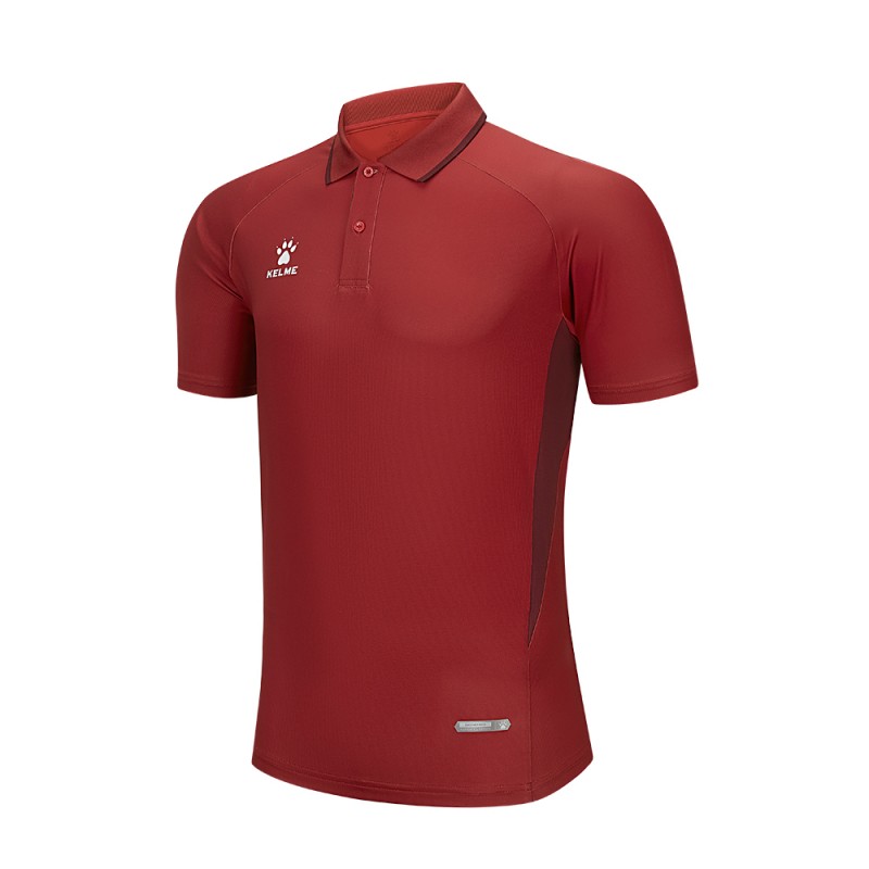 Поло с воротником KELME красное 8551PL1144.9609