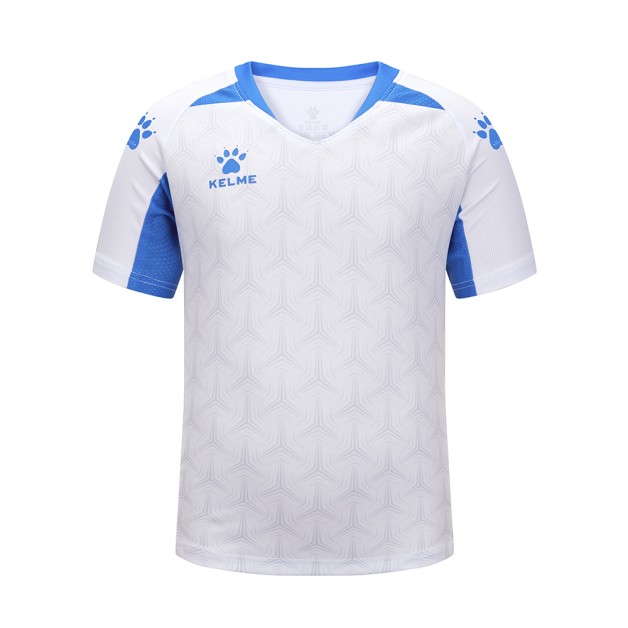 Футболка Kelme VICTORY детская бело-синяя 8351ZB3196.9104