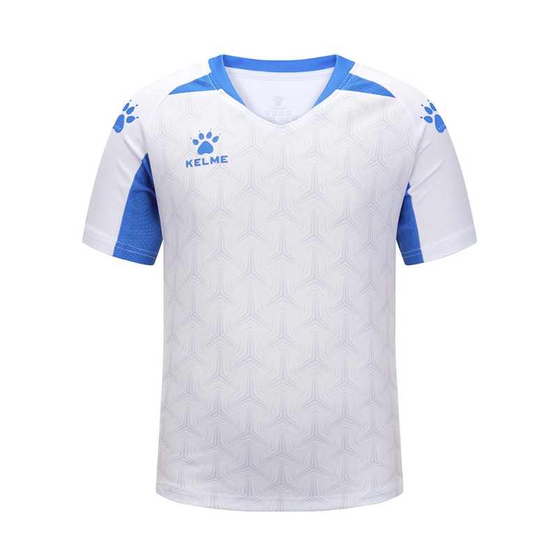 Футболка Kelme VICTORY детская бело-синяя 8351ZB3196.9104