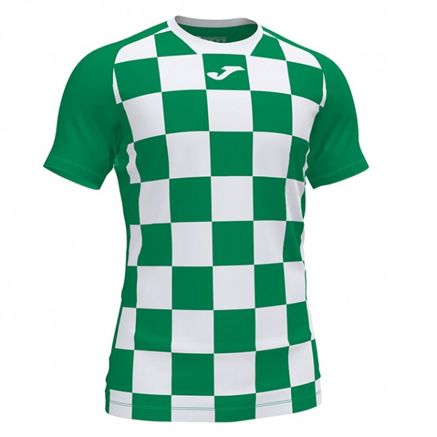 Футболка зелено-біла JOMA FLAG II 101465.452