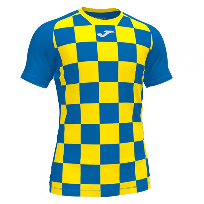 Футболка сине-желтая JOMA FLAG II 101465.709