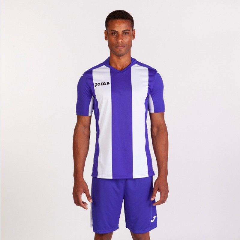 Футболка фиолетово-белая JOMA Pisa V 100403.550