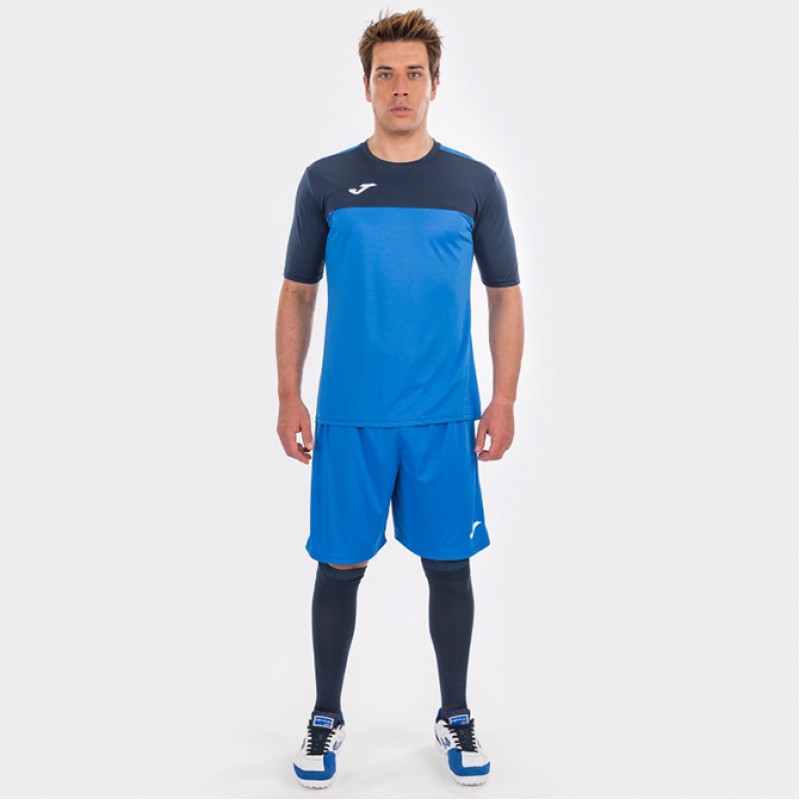 Футболка сине-т.синяя к/р JOMA WINNER 100946.703