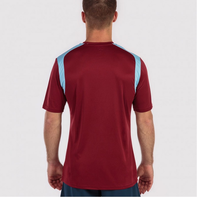 Футболка бордово-голубая JOMA CHAMPION V 101264.682