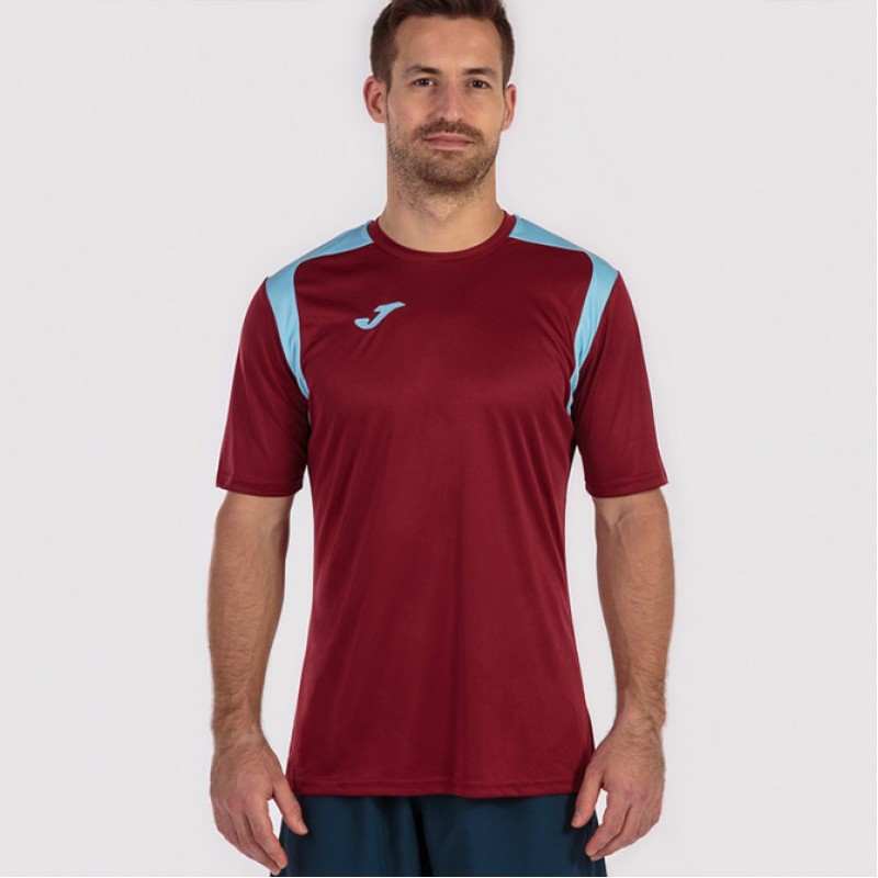Футболка бордово-голубая JOMA CHAMPION V 101264.682