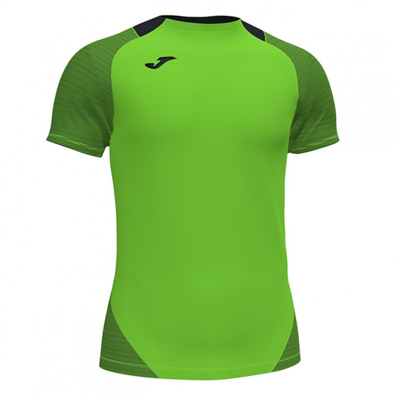 Футболка салатово-черная JOMA ESSENTIAL II 101508.021