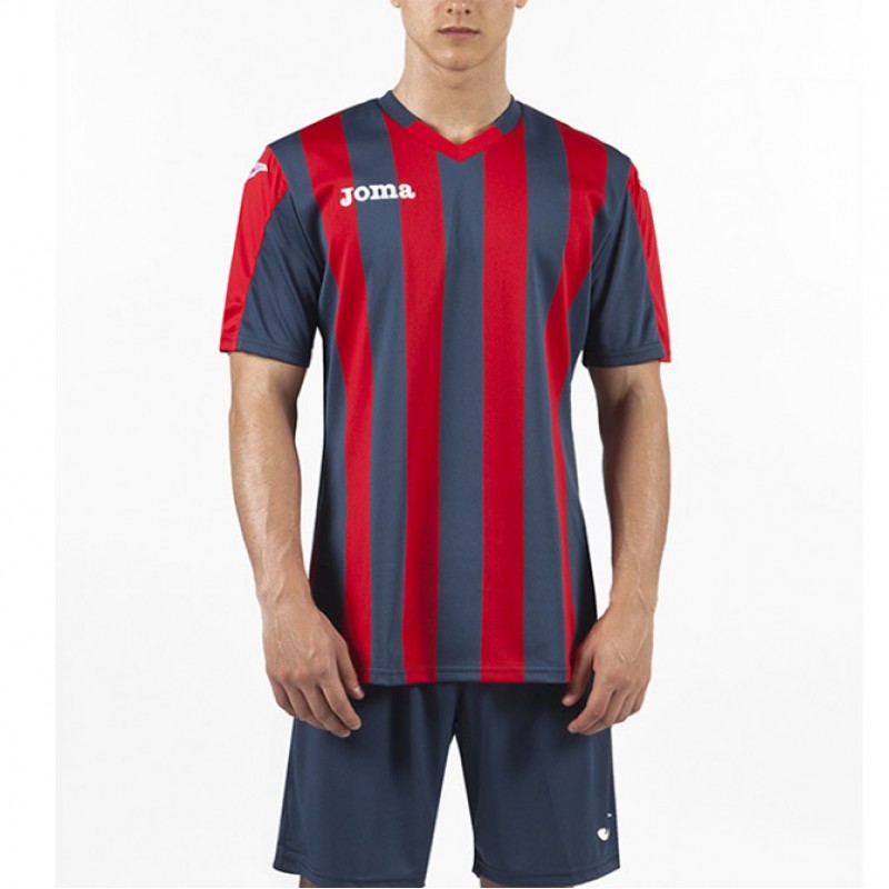 Футболка красно-т.синяя JOMA COPA 100001.603
