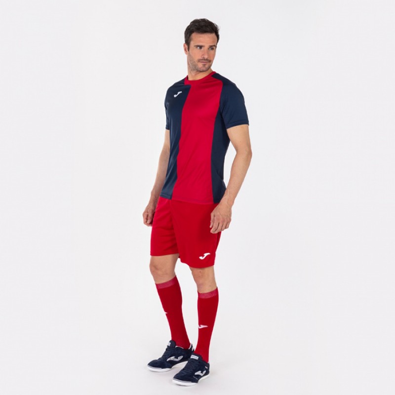 Футболка т.сине-красная JOMA CITY 101546.336