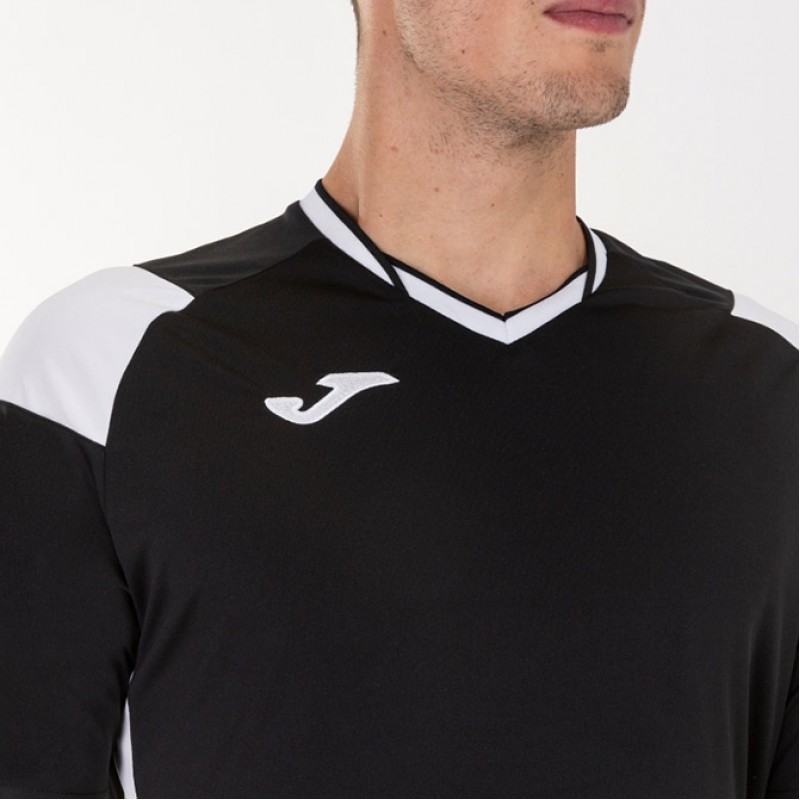 Футболка черно-белая JOMA CREW III 101269.102