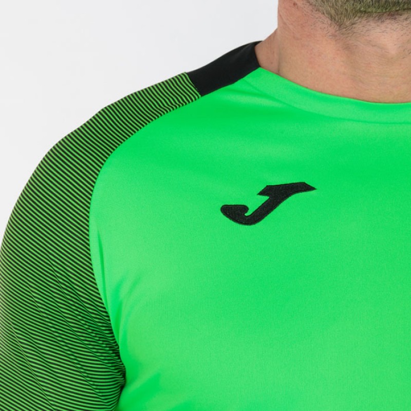 Футболка салатово-черная JOMA ESSENTIAL II 101508.021
