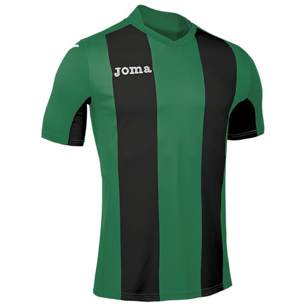 Футболка зелено-чорна JOMA Pisa V 100403.451