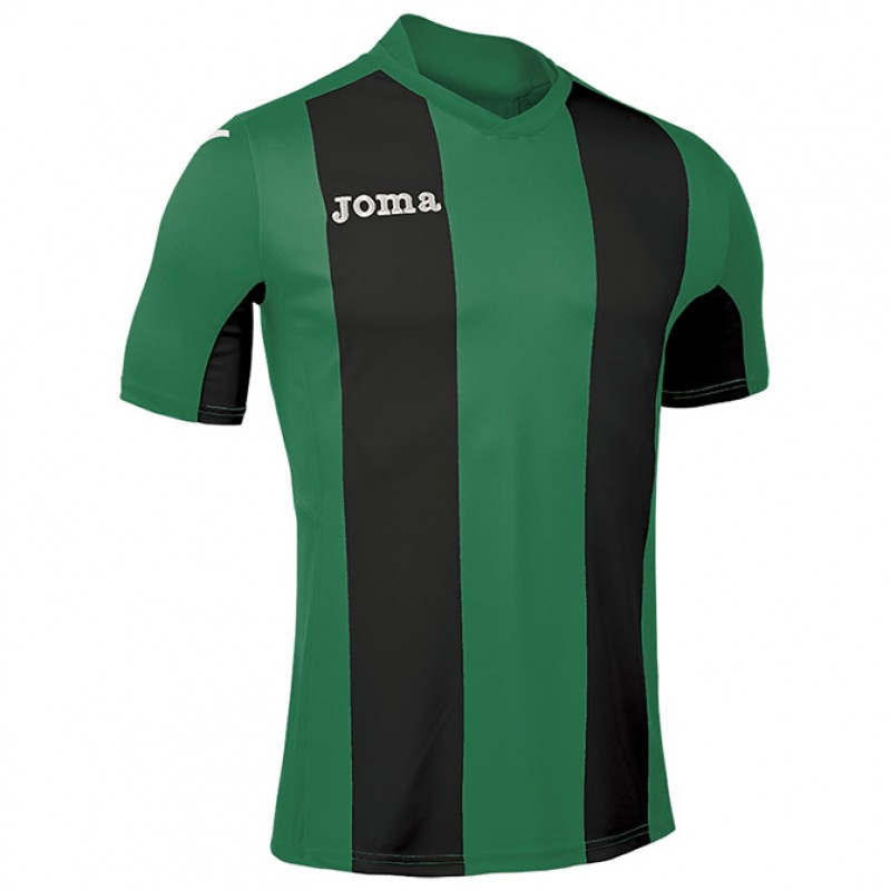Футболка зелено-черная JOMA Pisa V 100403.451