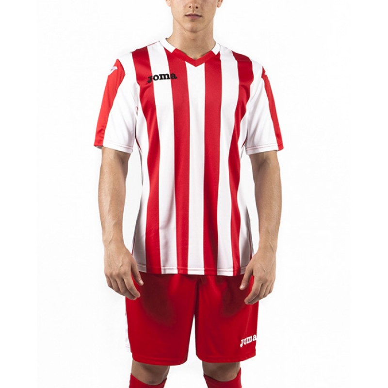 Футболка красно-белая JOMA COPA 100001.600