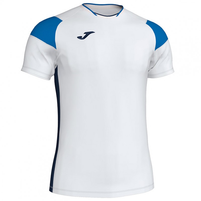 Футболка бело-сине-т.синяя JOMA CREW III 101269.207