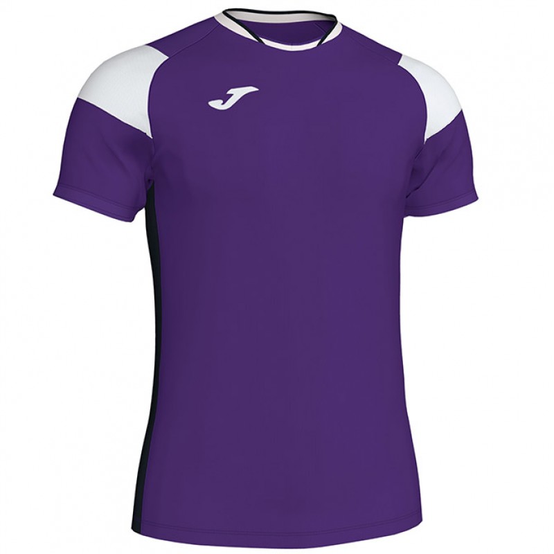 Футболка фиолетово-бело-черная JOMA CREW III 101269.552