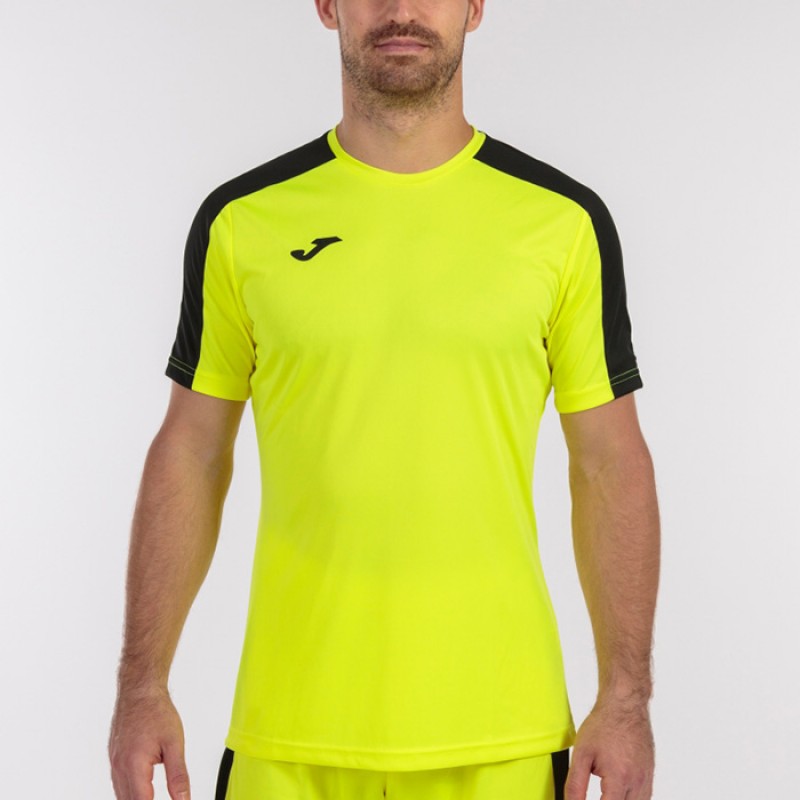 Футболка лимонно-черная JOMA ACADEMY III 101656.061