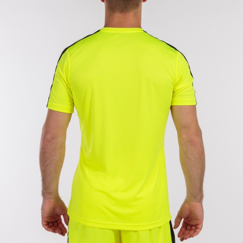 Футболка лимонно-черная JOMA ACADEMY III 101656.061