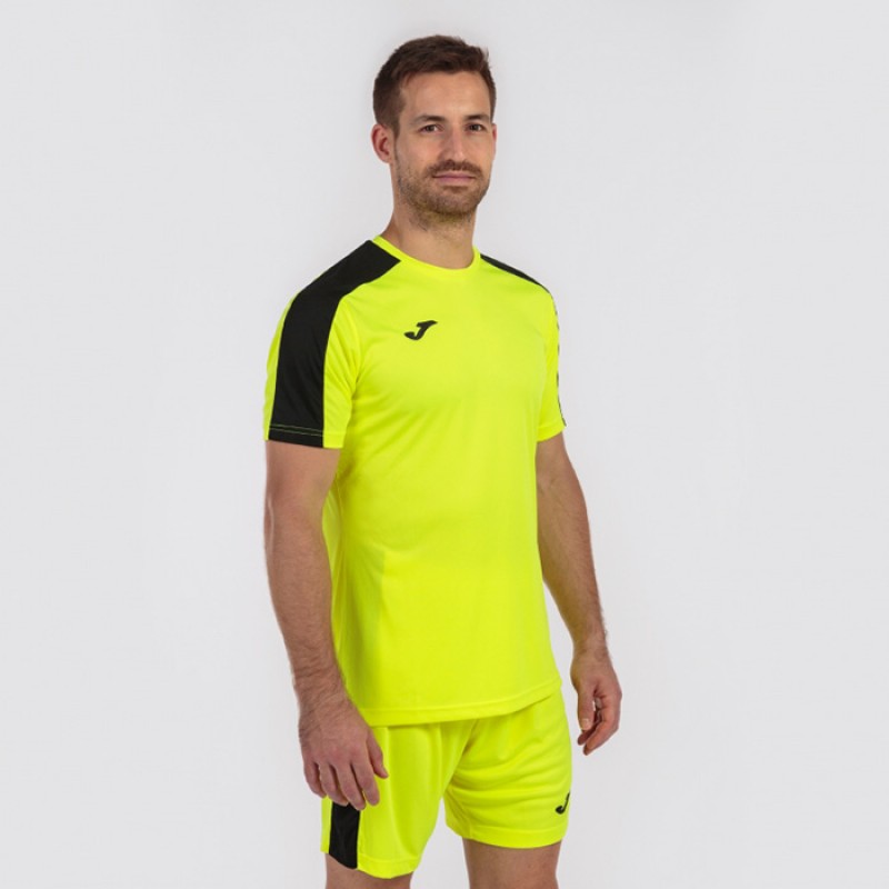 Футболка лимонно-черная JOMA ACADEMY III 101656.061