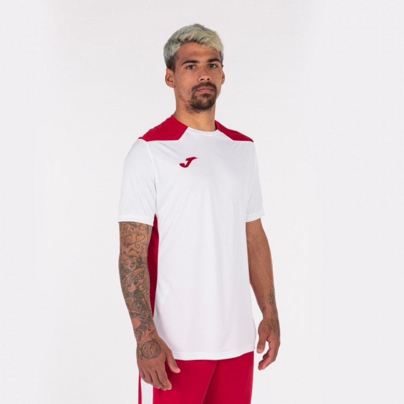 Футболка бело-красная JOMA CHAMPIONSHIP VI 101822.206