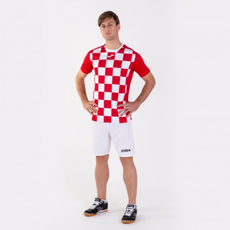 Футболка красно-белая JOMA FLAG II 101465.602