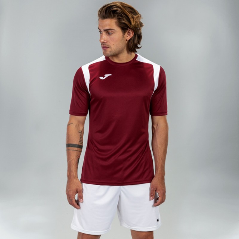 Футболка бордово-белая JOMA CHAMPION V 101264.672